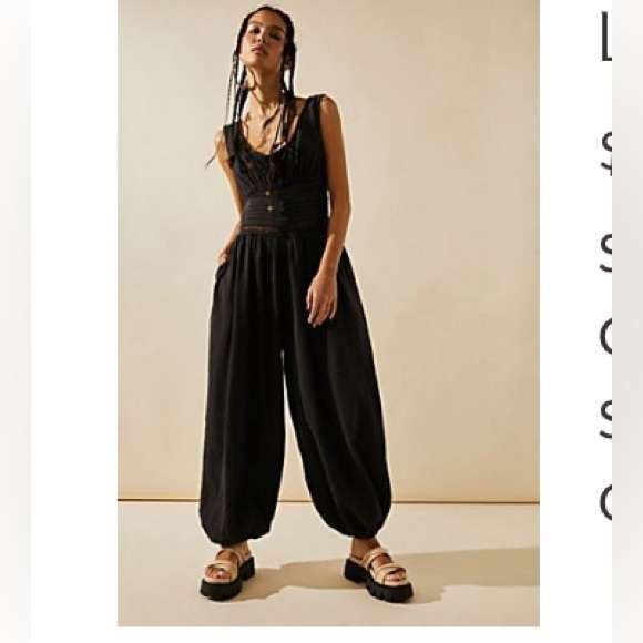 Free People Living Lovely New Jumpsuit - Picture 1 of 1